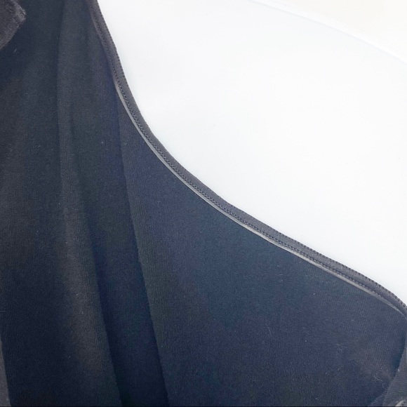 Commando Bodysuit Womens One Size Black Ballet Turtleneck Sleeveless Thong NEW - Picture 6 of 10